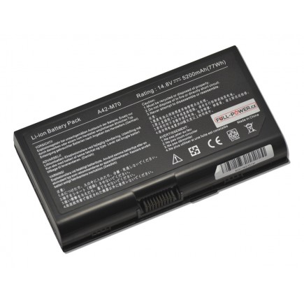 Asus X71TL Batéria 5200mah Li-ion 14,8V články SAMSUNG