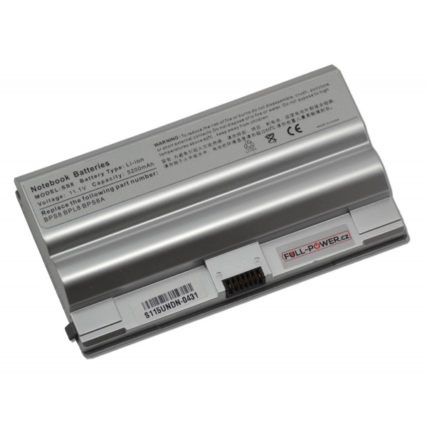 Sony Vaio VGN-FZ91HS Batéria 5200mah Li-ion 11,1V články SAMSUNG