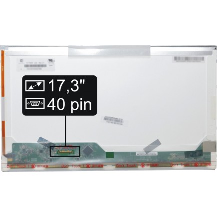 Display Gateway NE71B03H Displej LCD 17,3“ 40pin HD+ LED - Lesklý