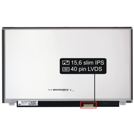 Display LP156WF4 (SL)(B1) Displej LCD 15,6“ 40pin Full HD LED Slim IPS - Lesklý