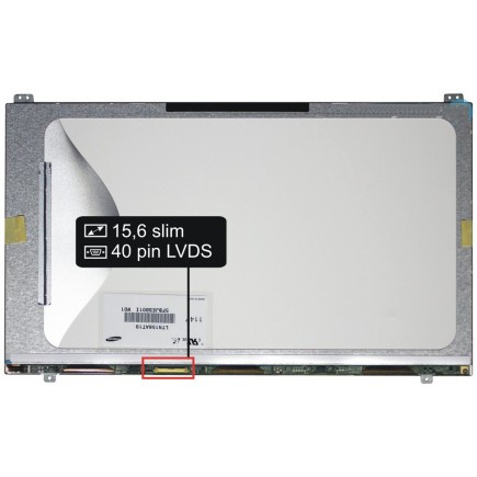 Display Toshiba Tecra R850-150 Displej LCD 15,6“ 40pin HD LED Slim Mini - Lesklý