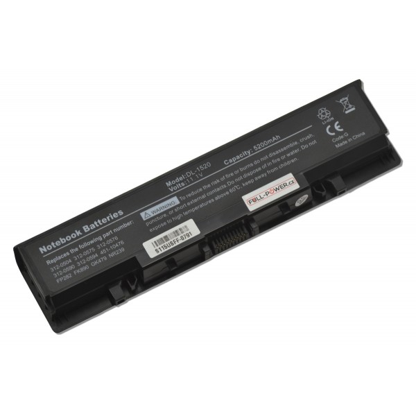 Dell kompatibilní 0GR986 Batéria 5200mah Li-ion 11,1V články SAMSUNG
