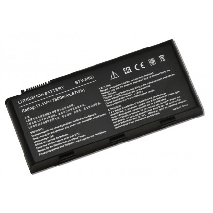 MSI GT683DX Batéria 7800mah Li-ion 11,1V