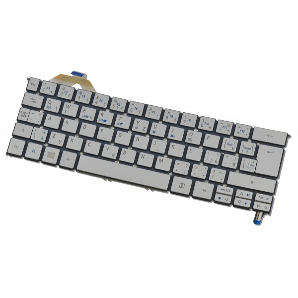 Acer ASPIRE S7-391-53334G12AWS Klávesnica strieborná česká podsvietená