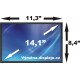 Display Dell Inspiron 1200 Displej LCD 14,1“ 30pin CCFL - Lesklý