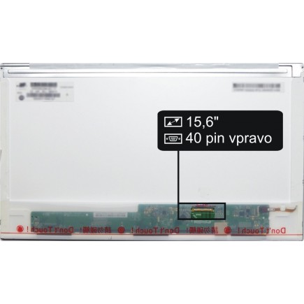 Display Asus X553MA-SX414B Displej LCD 15,6“ 40pin vpravo HD LED - Lesklý