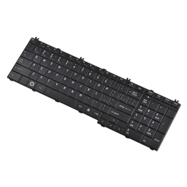 Toshiba Kompatibilní AEBLBU00010-US Klávesnica česká čierna