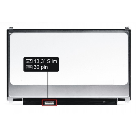 Display Dell Chromebook 13 7310 Displej LCD 13,3“ 30pin Full HD LED Slim - Lesklý