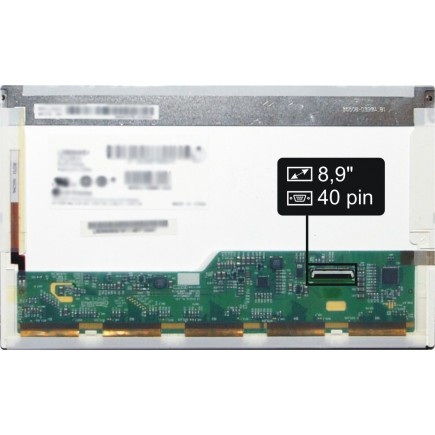 Display IBM Lenovo 42T0599 FRU Displej LCD 8,9“ 40pin WSVGA LED - Matný