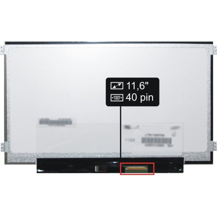 Display Gigabyte U21M Displej LCD 11,6“ 40pin HD LED Slim - Matný