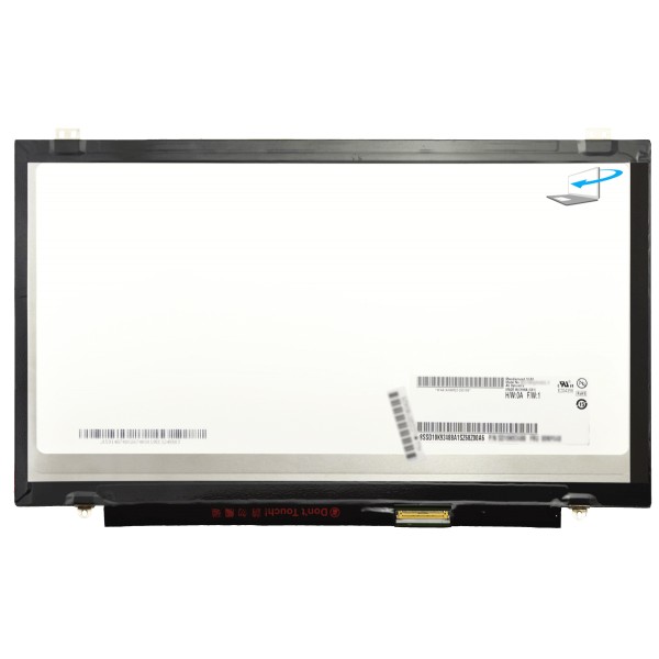 Display B140QAN01.1 Displej LCD 14“ 40pin QHD LED IPS SlimTB - Lesklý