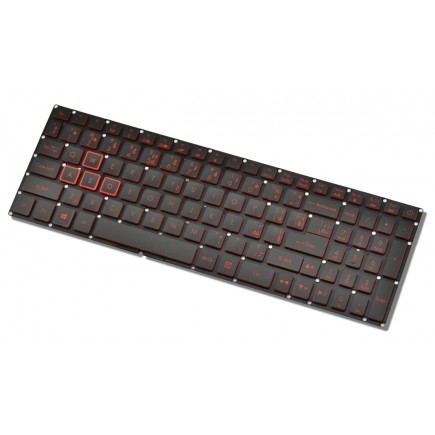 Acer Nitro AN515-53-55G9  Klávesnica CZ/SK Červený podsvit Bez rámčeka