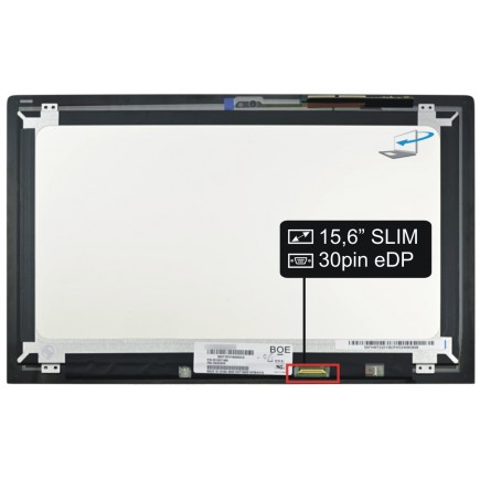 Display Kompatibilní NV156FHM-A12 Displej LCD 15,6" LED 30pin eDP dotykový
