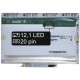 Display HP EliteBook 2530P Displej LCD 12,1“ 20pin WXGA LED - Lesklý
