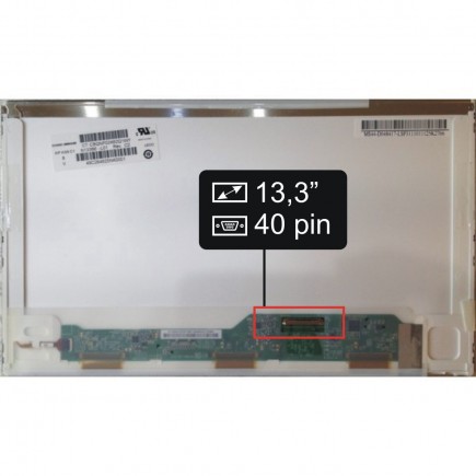 Display LP133WH1-TLA3 Displej LCD 13,3“ 40pin HD LED - Lesklý
