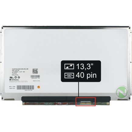 Display LP133WH2-TLA2 Displej LCD 13,3“ 40pin HD LED - Lesklý