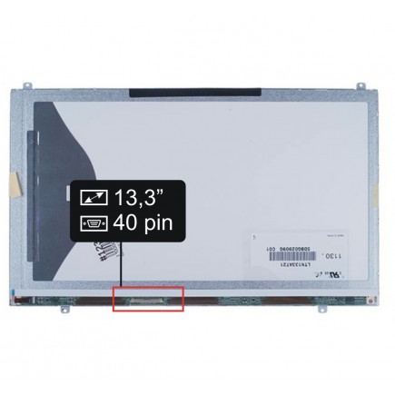 Display Samsung NP300V3A-A01CA Displej LCD 13,3“ 40pin HD LED - Lesklý