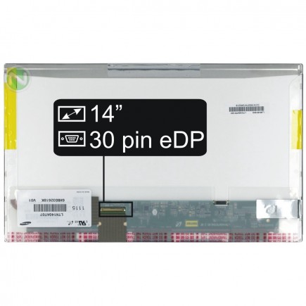 Display LTN140KT02-002 Displej LCD 14" HD+ LED 30 pin eDP - Lesklý