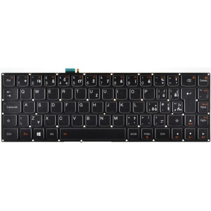 Lenovo kompatibilní SN20F66305 Klávesnica česká čierna podsvietená
