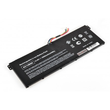Acer Aspire 910 Batéria 3000mAh Li-Pol 14,8V čierna