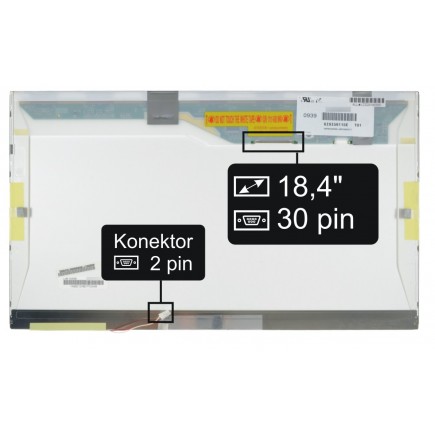 Display Sony Vaio VGN-AW190NIH Displej LCD 18,4“ 30pin WSXGA+ CCFL - Lesklý