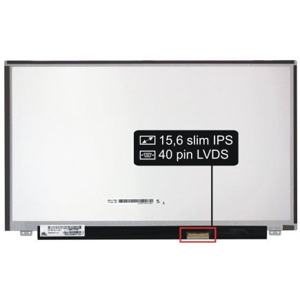 Display Sager NP4658 Displej LCD 15,6“ 40pin Full HD LED Slim IPS - Matný