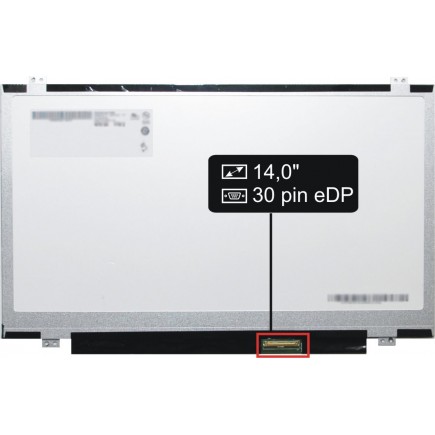 Display HP Compaq PAVILION 14-AL100NQ Displej LCD 14“ 30pin eDP FULL HD LED SlimTB IPS - Lesklý
