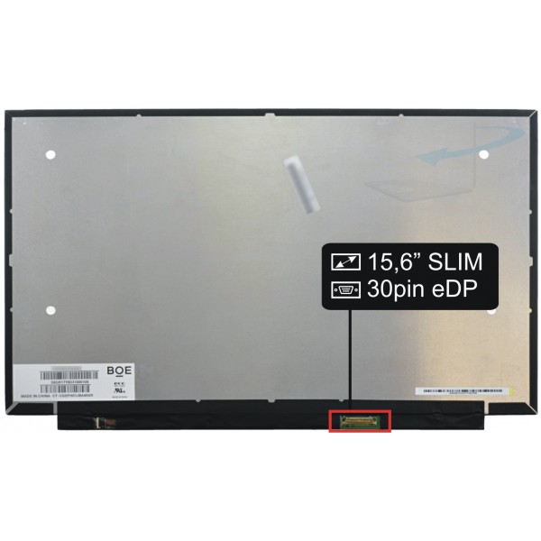 Display Acer Nitro 5 AN515-54-5444 Displej LCD 15,6“ 30pin eDP FHD LED Slim IPS NanoEdge - Matný