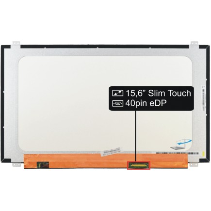 Display Dell Inspiron 15 3580 Displej LCD 15,6" 40pin eDP FHD LED Slim dotykový - Lesklý