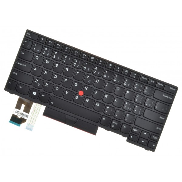 Lenovo ThinkPad T480S Klávesnica CZ / SK čierna, podsvietená
