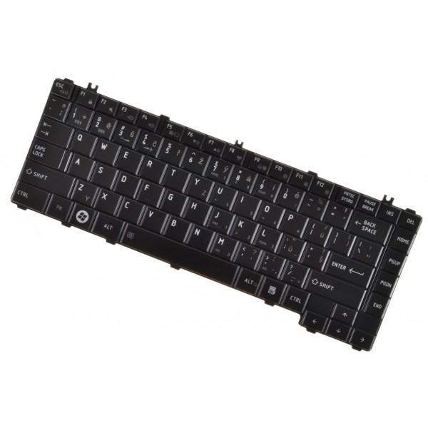 Toshiba kompatibilní 9Z.N4XSV.C01 Klávesnica CZ / SK čierna