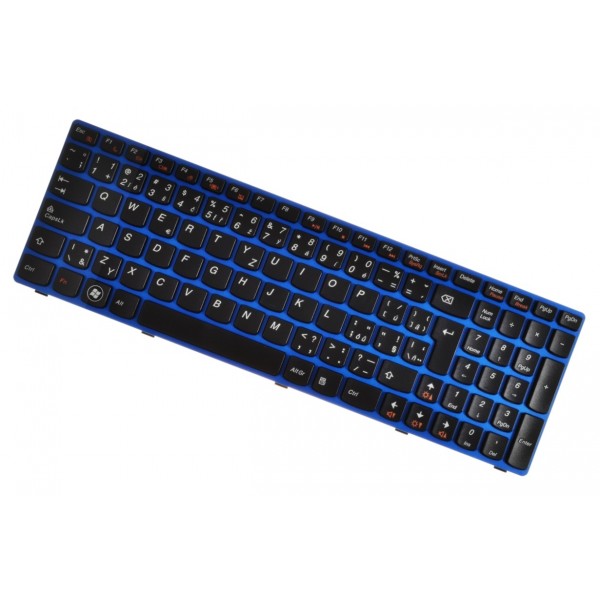 Lenovo B590 3761-23G Klávesnica modrý rámček CZ/SK