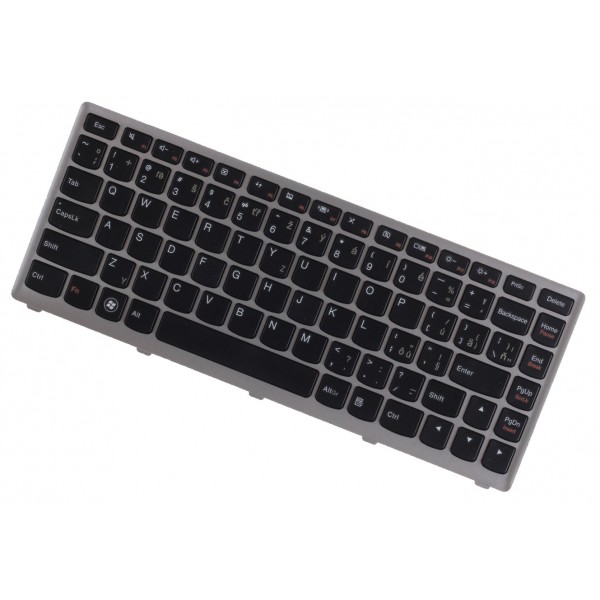 Lenovo kompatibilní AELZ7E00120 Klávesnica strieborná CZ / SK 