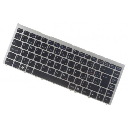 Sony Vaio VGN-FW100 Klávesnica Strieborný rámček CZ/SK