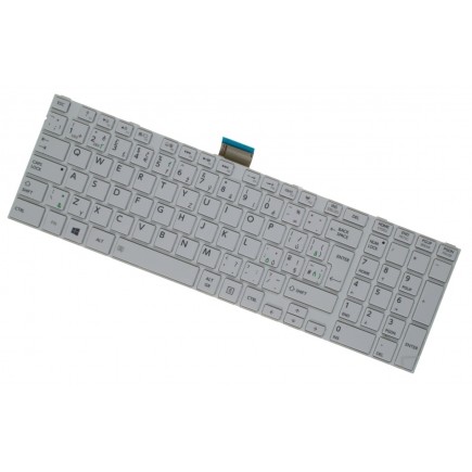 Kompatibilní H000045500 Klávesnica biela s rámčekom CZ/SK