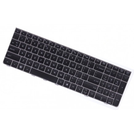 HP Probook 4735s Klávesnica Strieborný rámček US