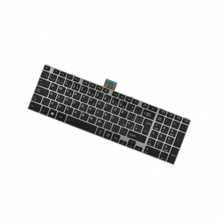 Toshiba kompatibilní AEBD5300120-CZ Klávesnica Strieborný rámček CZ/SK