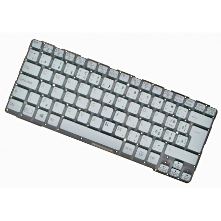 Sony Vaio SVE14A1S1EP Klávesnica CZ/SK Biela Bez rámčeka