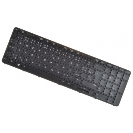 HP ProBook 450 G3 Klávesnica s rámčekom čierna CZ / SK