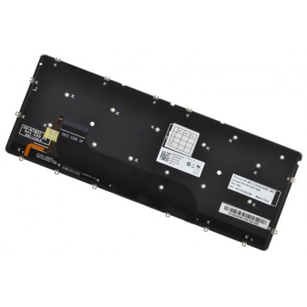 Dell XPS 12-9Q33 Klávesnica CZ/SK čierna bez rámčeka, podsvietená