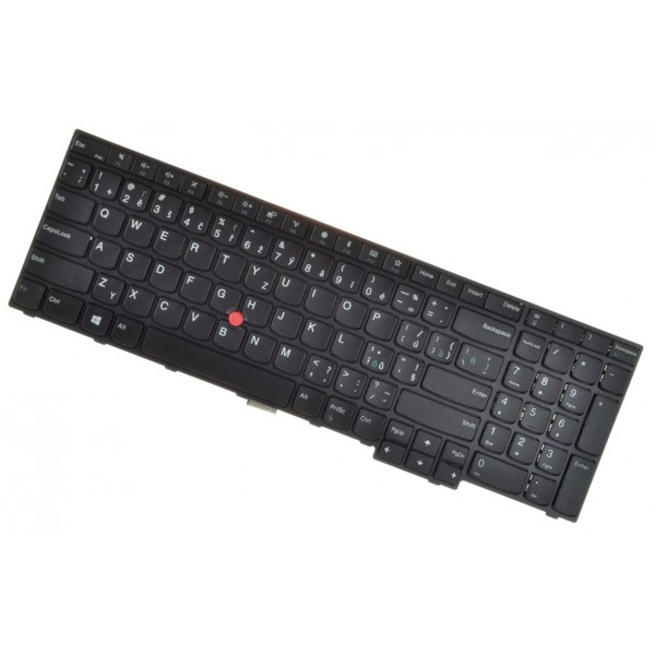 Lenovo ThinkPad Edge E570 Klávesnica s rámčekom čierna CZ / SK