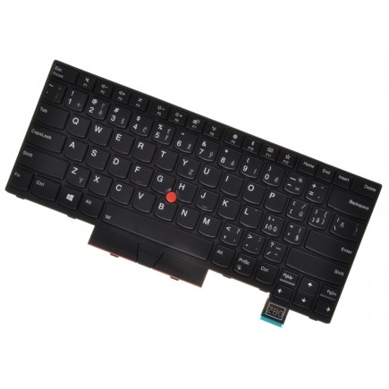 Lenovo ThinkPad T480 Klávesnica CZ / SK čierna, Podsvietená, Trackpoint
