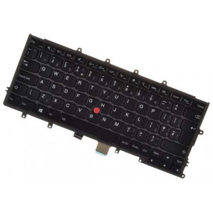 Lenovo ThinkPad X250 Klávesnica CZ / SK čierna, Podsvietená, Trackpoint
