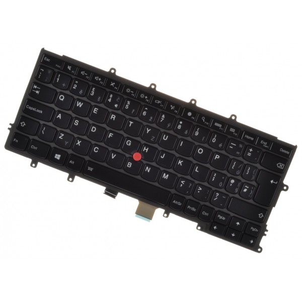 Lenovo ThinkPad X260 Klávesnica CZ / SK čierna, Podsvietená, Trackpoint