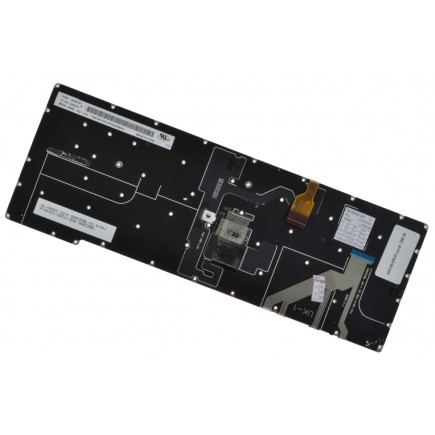 Lenovo ThinkPad X1 Carbon 20A7 Klávesnica čierna bez rámčeka, Trackpoint, Podsvietená CZ/SK