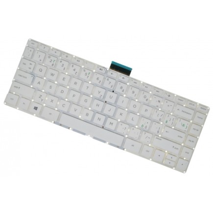 HP kompatibilní 910180-FL1 Klávesnica CZ/SK Biela Bez rámčeka