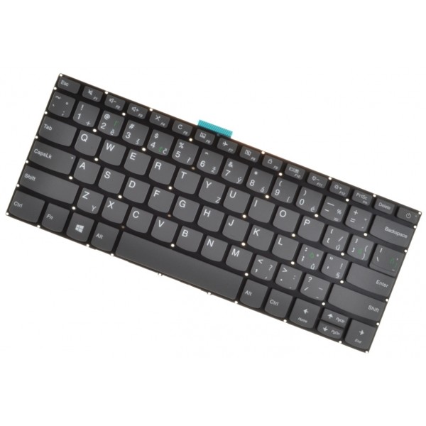 Lenovo IdeaPad 320-14AST Klávesnica CZ/SK Šedá Bez rámčeka