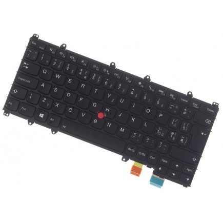 Lenovo ThinkPad Yoga 260 Klávesnica CZ / SK čierna, Podsvietená, Trackpoint