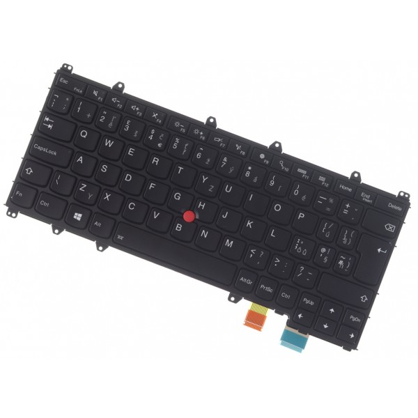 Lenovo ThinkPad Yoga 260 Klávesnica CZ / SK čierna, Podsvietená, Trackpoint