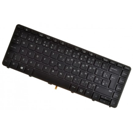 HP Pavilion X360 14-BA Klávesnica CZ / SK čierna, Podsvietená, Trackpoint